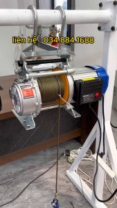 Tời điện 220v Máy tời điện đa năng CD-K1 1000/1500Kg cáp 30m