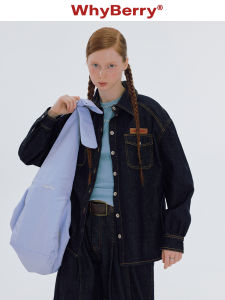 WhyBerry 24SS Spring Fashion Canvas Bag with Butterfly Knot Nylon Material Crossbody Handbag for Men And Women