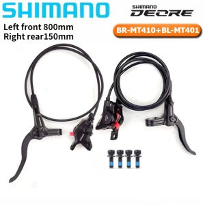 SHIMANO | Shimano MT410 Brake 2 Pistons MTB Hydraulic Disc Brake 800mm 1500mm Clamp Mountain Bicycle Brake Original