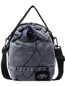 Soft Washed Denim Cup Bag Mobile Phone Tote Bag Casual Versatile Womens Bag Can Hold Umbrella Water Bottle And Power Bank
