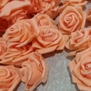 10pcs flower PE foam artificial rose like flower