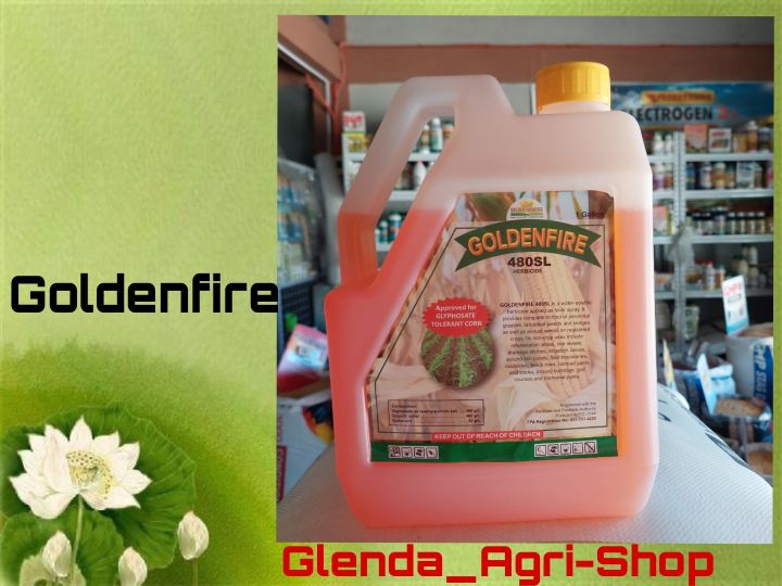 Goldenfire 480sl herbicide glyphosate 1 gallon lazada ph