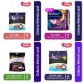 L/XL/Sirih Softex Celana Menstruasi 2 pcs | 5 pcs All Size/Extra Size/Daun Sirih Pembalut Malam Panjang Mens Haid Tampon Period. 