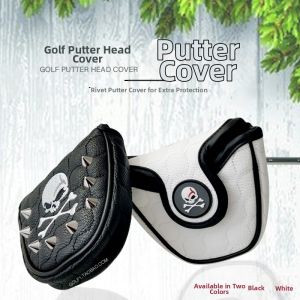 Waterproof PU Leather Spike Golf Club Cover