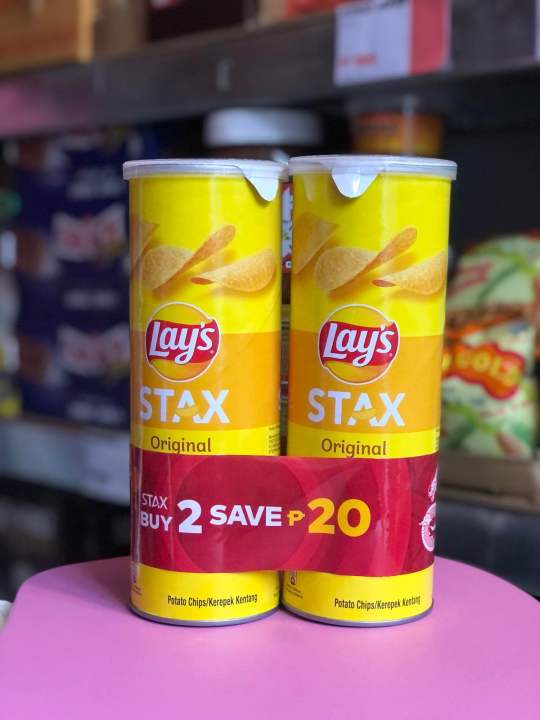 Lay’s Stax Original bundle 105g x 2 | Lazada PH