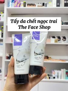 Tẩy tế bào chết The Face Shop ngọc trai Smart Peeling White Jewel 120ml - Hàn Quốc