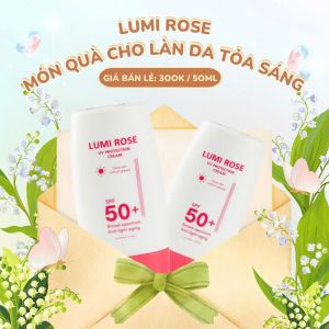 Kem Chống Nắng Quốc Dân Lumi – Chống Tia UV Chống Nắng 8h Kiềm Dầu Nâng Tông Tự Nhiên