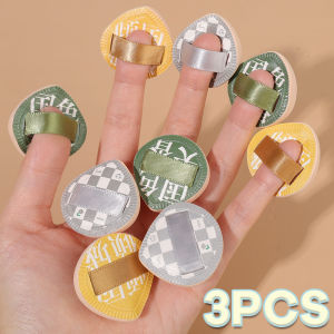 [Phụ nữ Charming] 1/3 chiếc ngón tay nhỏ Bông thoa phấn nền dày ướt và khô mềm sử dụng hai miếng bọt biển che khuyết điểm mặt chuyên nghiệp chi tiết trang điểm Pad dụng cụ thẩm mỹ