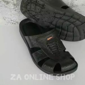 [ READY STCOK ] TF7701 Bowling | Men Rubber Slipper | Men Sandals