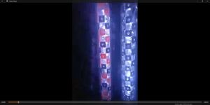 LED Barber Shop Rotating Light disco club convenient store internet cafe restaurant