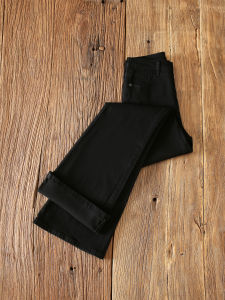 American Style High Waist Bell Bottom Jeans Womens Loose Slimming Non-Matching Leggings Small Size Floor-Length Bell Pants