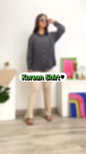 ALOHA TERBARU!Kemeja Wanita Stripe Cringkle Kemeja Oversize Stripe Atasan Kemeja Santai Oversized Premium 2102 ll Salur Atasan Stripe Kemeja Santai Oversize