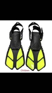 Silicone Flippers for Men Women and Children Frog Shoes Swimming Snorkeling Equipment