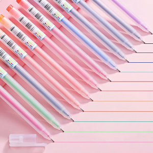 FAMILY'S CHOICE 0.5mm 1PCS Color Neutral Note Book Accounting Student Pen Carbon Pen Needle Tube Stationery Pen