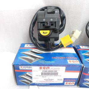 Holder Saklar Kiri Kanan Set kiri kanan Suzuki Satria Fu 25G40-25G20 Original Ori Asli Suzuki Sgp