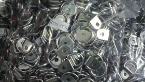10Pcs D Rings Tie Down Anchors Ring Pull Hook Stainless Steel Lashing Ring Load Fit for Car Boat Cargo Trailer Vehicles RV Van