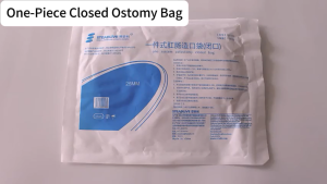 10Pcs Disposable Portable Colostomy Bags One-Piece Ostomy Drainable Anorectal Feces Bag