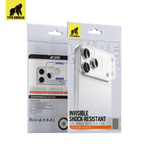 Blue Mr. Chimpanzee TG Matte Frosted Lens Module for Apple iPhone 17 pro Max Flexible PET Material Base Film Protection