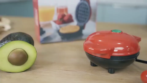 Mini Electric Waffle Maker Non-Stick Easy Clean
