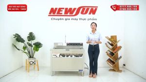 Máy rửa bát chén siêu âm chậu đơn NS-1000SS NEWSUN
