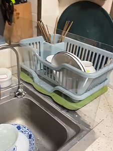 UMAKE Transparent Sink Splash Guard Premium Acrylic Water Splash Guard for Kitchen Backsplash Dapur