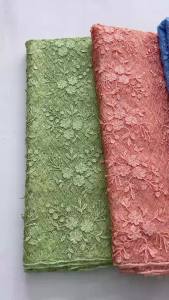 Luxury African Mesh Net Lace Fabric 2026 High Quality 5 Yards Nigerian Tulle Sequins Lace Fabric for Women Wedding Dress Sewing