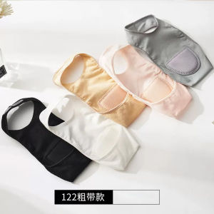 Ankle Socks Womens Invisible Socks High Heels Socks Cotton Cushion Summer Flats Non Slip Tight Flats Thin with Shoulder-Straps Foot Sock