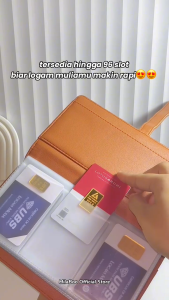 MilaBoo - Dompet Penyimpan Logam Mulia Emas Dompet Kartu Emas Logam Mulia Antam Batangan