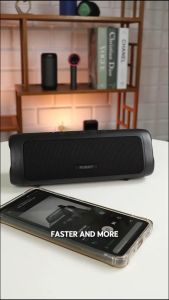 Robot RB525 High-Quality Portable Bluetooth Speaker with RGB Lighting Double Bass 10W Power IPX4 Waterproof and 8-Hour Playtime – 12 Months Warranty