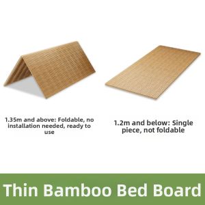 Lumbar Support and Spine Protecting Wooden Board Foldable