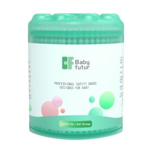 Babyfutur | Infant Ear and Nose Cleaning Cotton Swabs Ultra-Fine Double-Ended