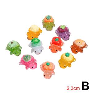 Cute Mini Luminous Turtle Ornaments Glowing in The Dark Miniatures Turtle Micro Landscape Kids Toys Home Decor Gift