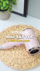 [SALE GIỮA THÁNG] Máy sấy tóc Gaabor N1000D công suất 1000W sấy nhanh 2 chiều nóng lạnh 3 chế độ gió ánh sáng xanh bảo vệ tóc - Bảo hành 12 tháng 1 đổi 1