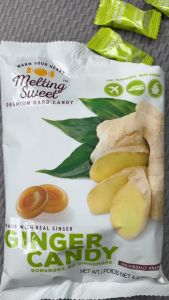 Permen Melting Sweet Hard Candy Varian Turmeric Ginger Lychee Coconut 125 Gr