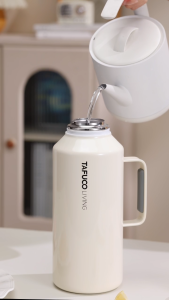 Phích giữ nhiệt Bình giữ nhiệt TAFUCO 1500ml Inox 316 Alleyside Vaccum Jug có rây lọc trà giữ nhiệt 10-12 tiếng