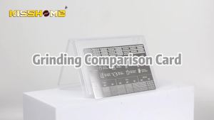 Thẻ So Sánh Độ Mịn Cà Phê 200-1700um Dụng Cụ Tham Khảo Độ Dày Bột Bằng Thép Không Gỉ Cho Máy Xay Cà Phê Espresso Dành Cho Barista