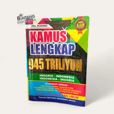 Kamus Lengkap Inggris-Indonesia dan Indonesia-Inggris Ukuran Tanggung Polos