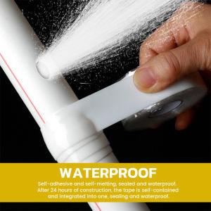 M.G.【Ready in Stock】 Waterproof Tape Seal Repair Water Pipe Leak Proof Adhesive Tape For Kitchen Bathroom Shower Water