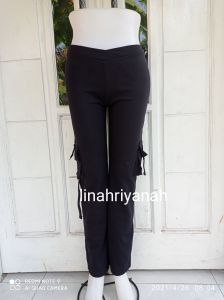 celana olahraga kargo celana senam