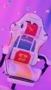 RabbitPunk brand gaming chair Mecha Upgraded quality reclining feature comes with a 5-year warranty
