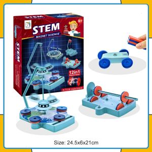 Magnet sains edukasi  12in 1merk STEAM