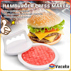 Vacaka Creative Hamburger Meat Press Maker DIY Mold Kitchen Tool Round Meat Patties Mould