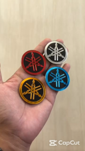 Stiker Emblem Logo Yamaha Timbul Garputala 3D Akrilik