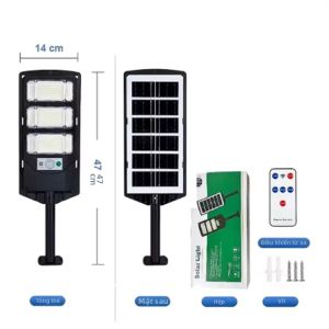 Đèn Đường Năng Lượng Mặt Trời 6000W Đèn Pha LED Tích Hợp Cảm Biến Chuyển Động Chống Nước Dùng Cho Sân Vườn Ngoài Trời Độ Sáng 990000000LM
