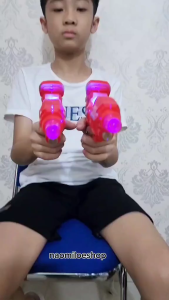Mainan Pistol ironman lampu Mainan Anak Pistol laser Karakter Ironman Lampu Suara