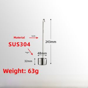 Home Use 304 Stainless Steel Wine Dripper Grape Wine Maker Self-Made White Wine Filter Net Pottery Alcohol Extractor