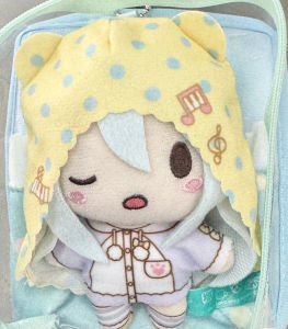 Bandai | 10Cm Project Sekai Mafuyu Asahina Sang Trọng Móc Khóa Kawaii Pjsk Yoisaki Kanade Ba Lô Trang Trí Đồ Chơi Bông Quà Tặng Cho Mọi Lứa Tuổi