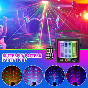 YSH2025 New 4 Color Club Light Type-C LED Mini Party Lamp RG Lazer RC Effect Project Laser Disco Lights for Nightclub Bar KTV