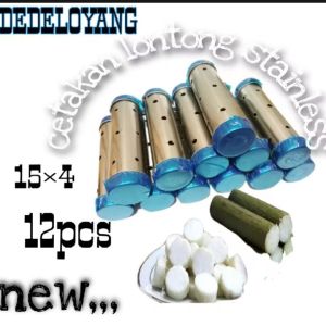 CETAKAN LONTONG STENLISSTEEL15×4 Hight quality 12pcs