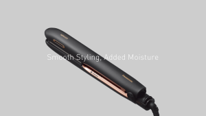 PANASONIC nanocare Hair Straightener EH-HS9B Smooth Styling Added Moisture with nanocare EH-HS9B-K655 HA4
